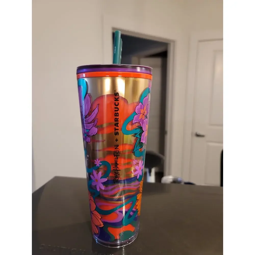 Starbucks Texas Wildflower Tumbler with Straw